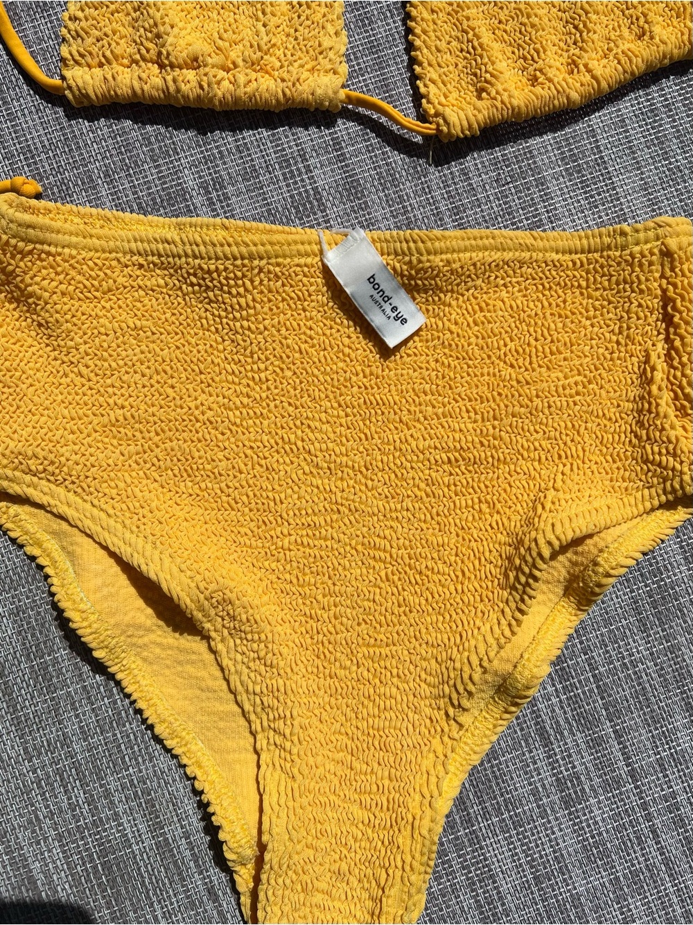 Yellow Bond Eye Palmer Bikini - Picture 3 of 5